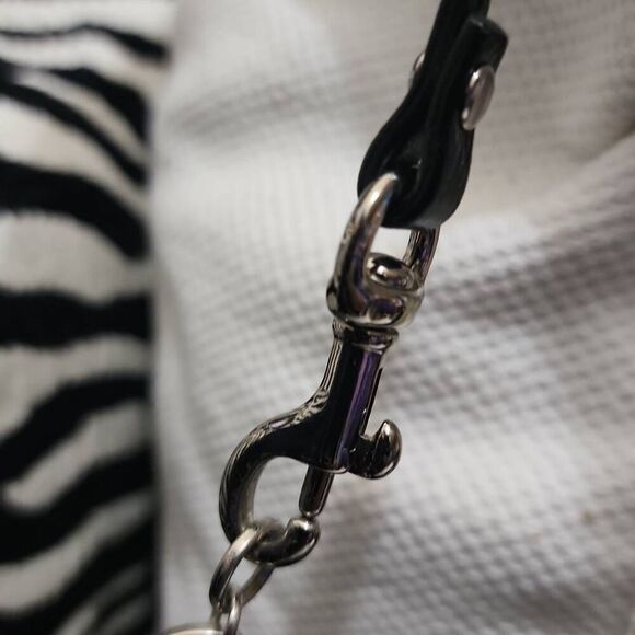 COACH Ashley Scarf Print Wristlet - Picture 7 of 9